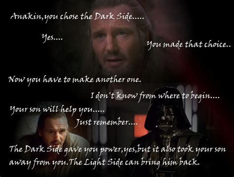 .1 fear is the path to the dark side. Anakin Skywalker Dark Side Quotes. QuotesGram