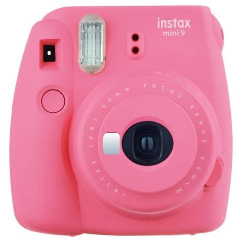 Fujifilm Instax Polaroid Mini 9 Caméra Instantané Flamant Rose