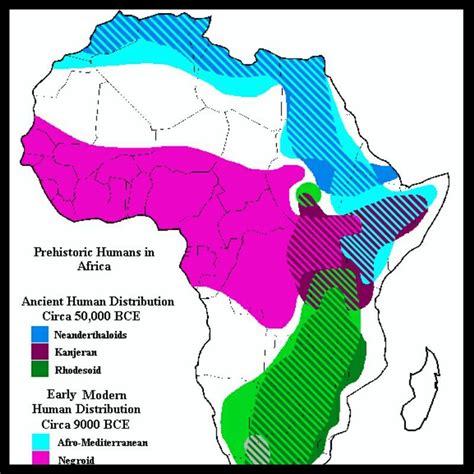 The White Race Of Mediterranean People In The Prehistoric African