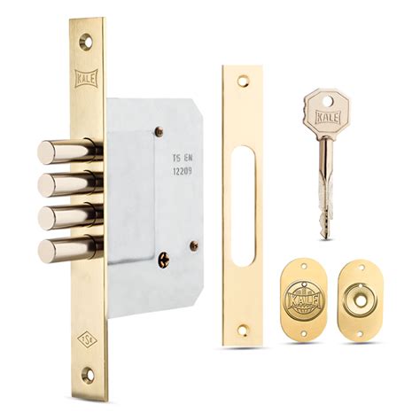 Kale Safety Mortise Lock With Cross Key Type Cylinder Kale Kilit