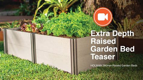With proper care, both plants in each pair should be thriving in no time. Holman Extra Depth Raised Garden Beds - YouTube