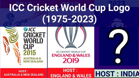 Icc Cricket World Cup Logo 1975 2023 Icc Cricket World Cup Logo