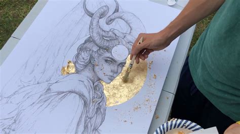 Maybe you would like to learn more about one of these? How to Gold Leaf Tutorial - YouTube