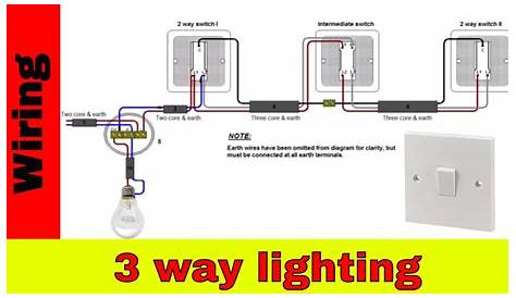 How to wire 3-way lighting circuit - YouTube
