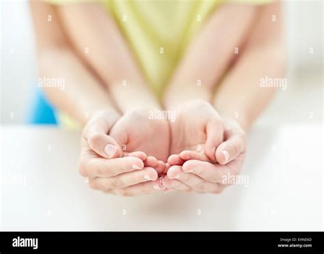 Hands Cupped Together Hi Res Stock Photography And Images Alamy