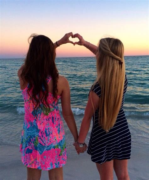 Beach Best Friend Cutest Friend Girl Goals Happy Love Summer Sunset Tumblr Pink Skies