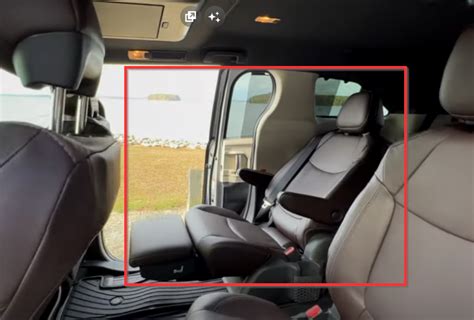 2023 Sienna Second Row With Ottoman Recline And Fold Flat Toyota