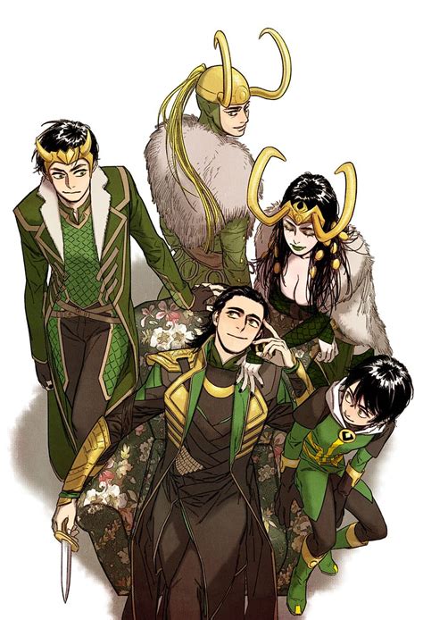 Loki And Thor Anime