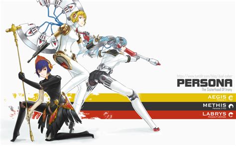 Dualsaber Aegis Persona Labrys Persona Metis Persona Atlus Megami Tensei Persona