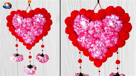 Beautiful Diy Heart Wall Hanging Ideas Best Out Of Waste Room