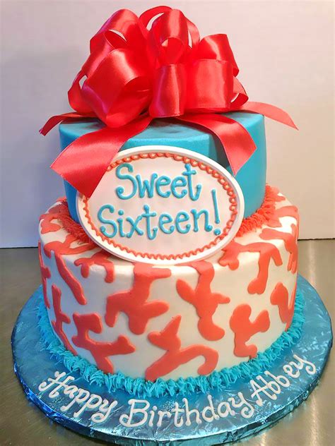 16th birthday cake ideas for boys. Girls Sweet 16 Birthday Cakes - Hands On Design Cakes