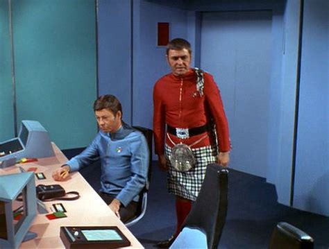 Scotty In A Kilt Is There In Truth No Beauty Season 3 Ep Of Sttos