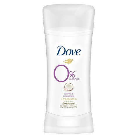 Dove Aluminum Free Deodorant Coconut And Pink Jasmine 26 Oz Walmart