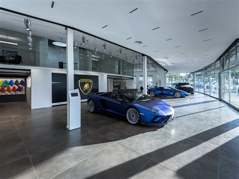 Lamborghini Zürich Grand Opening The Dealership Inside