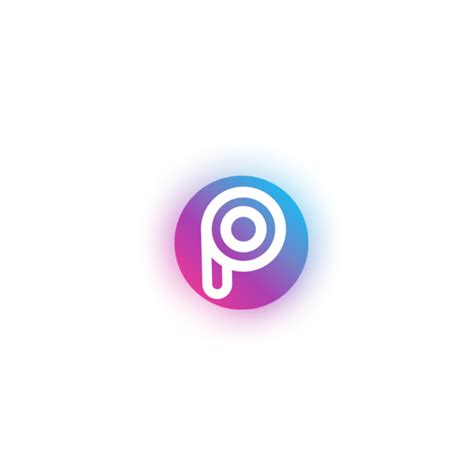 Picsart Logo Neon Icon Circle 317026019105211 By Itsjagbir