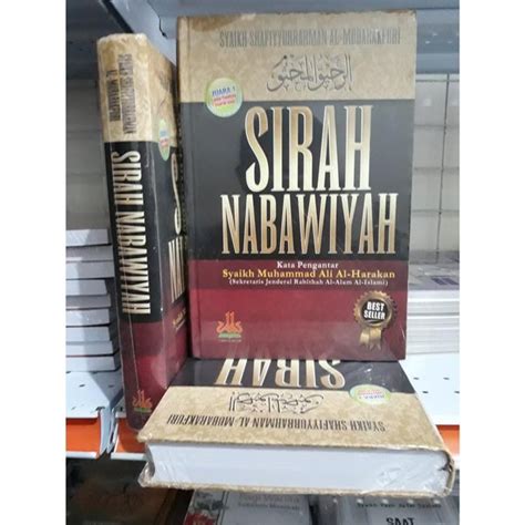 Jual Promo Buku Sirah Nabawiyah Hard Cover Sejarah Hidup Nabi Muhammad