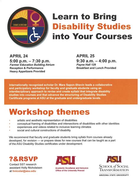 Learn To Bring Disability Studies Into Your Courses National Center