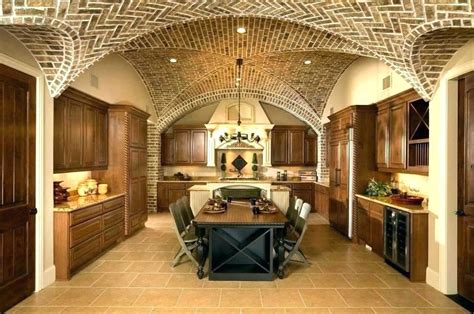 They enable natural light easier to enter the room and can be painted in light or neutral colors. groin ceiling brick ceiling groin ceiling ceiling built in ...