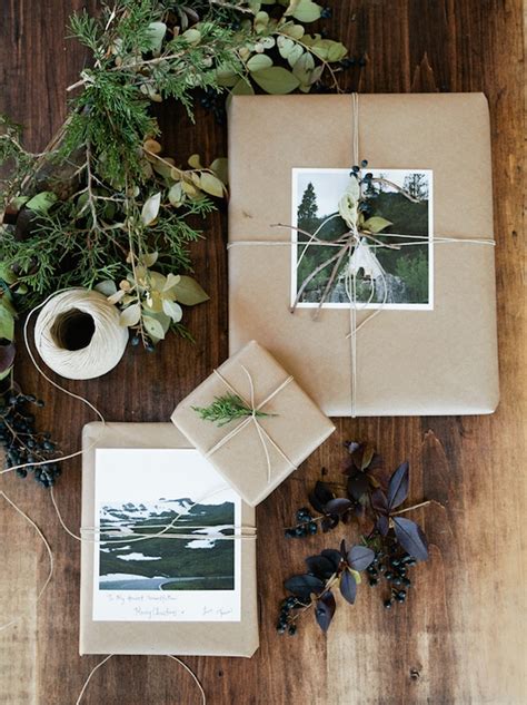 Gift wrapping ideas with white paper. Pretty Wrapping Paper Inspiration - The Inspired Room