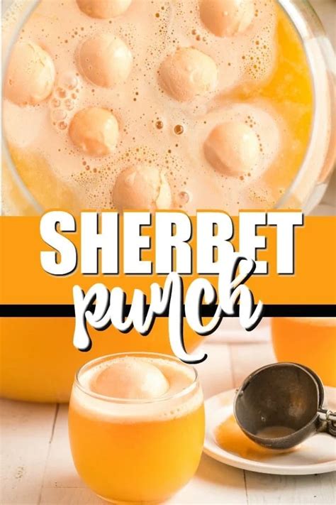 Easy Orange Sherbet Punch Orange Sherbert Punch Sorbet Punch Fruit