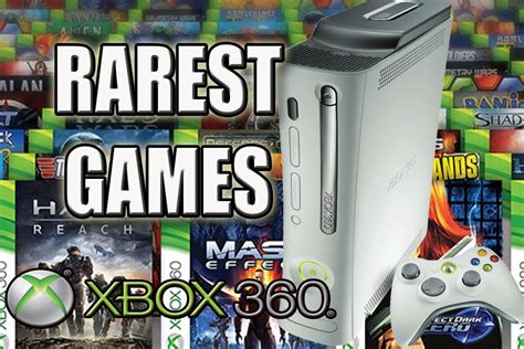 Top 10 Rarest Xbox 360 Games Most Valuable Xbox 360 Games Youtube