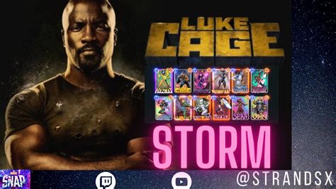 Luke Cage Storm Marvel Snap Combo Deck Highlight YouTube