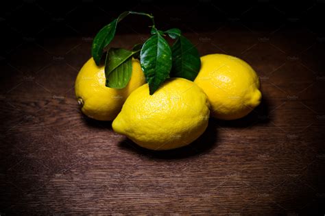 still life of lemons ~ Food & Drink Photos ~ Creative Market