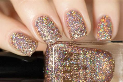 A coloured liquid that is painted on fingernails or toenails 2. High Drama Glitter Nail Polish For Party Fever