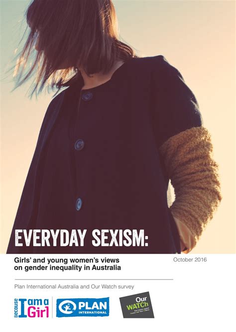 Everyday Sexism By Plan International In Australia Issuu