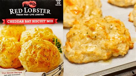 How To Cook Red Lobster Cheddar Bay Biscuit Mix Youtube
