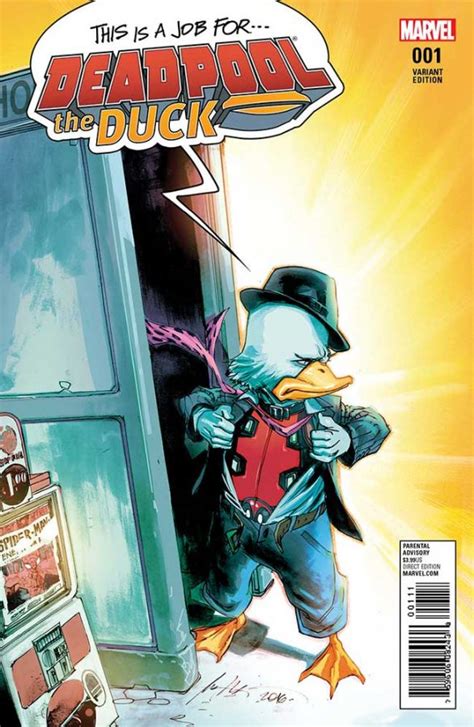 Preview Here Is Your First Look At Deadpool The Duck 1 — Major