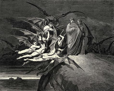 The Inferno Canto 21 Gustave Dore