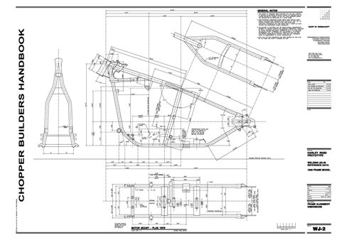 Chopper Frame Blueprints Pdf Download Vintageeagle