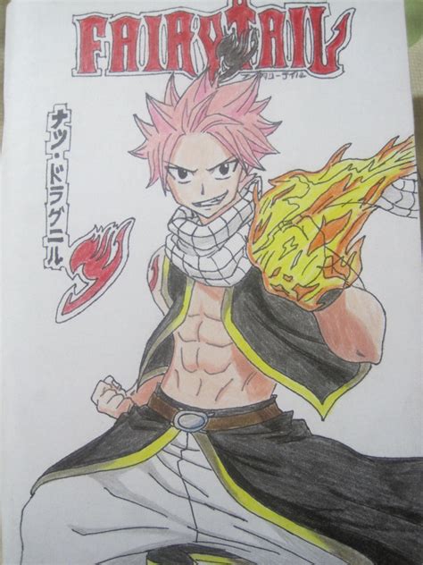 Natsu Dragneel Logo Fairy Tail By Davidlatorre On Deviantart