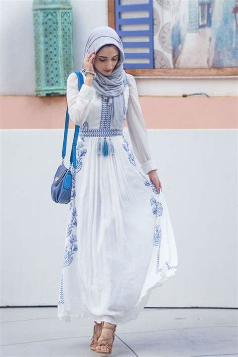 30 Cute Hijab Outfit Ideas For Chic Eid Gatherings Hijab Fashion Muslim Fashion Stylish Hijab