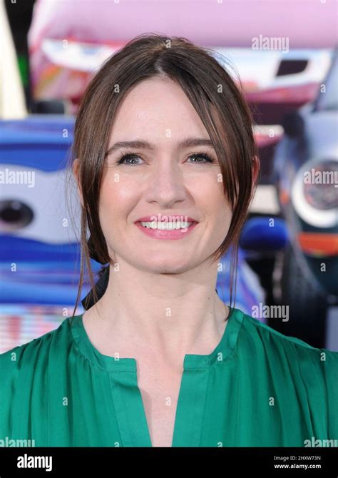 Emily Mortimer At The World Premiere Of Cars 2 At El Capitan Theatre In Los Angeles Ca Stock