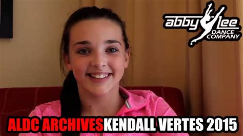 Aldc Archives Kendall Interview 2015 Youtube