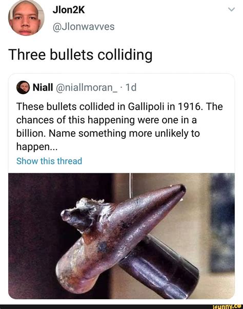 Jlon2K @Jlonwavves Three bullets colliding These bullets 