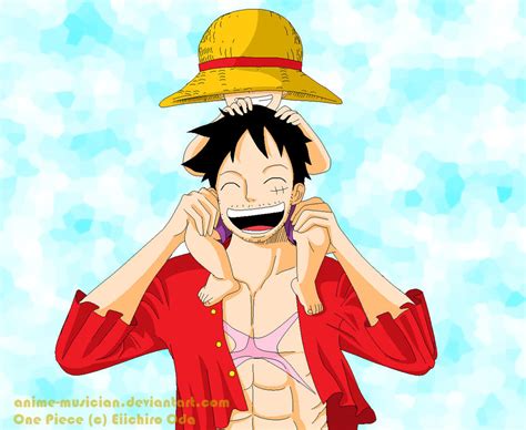 Luffy And Son By Anime Musician On Deviantart