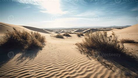 Arid Climate Extreme Terrain Striped Sand Dunes Beauty In Nature
