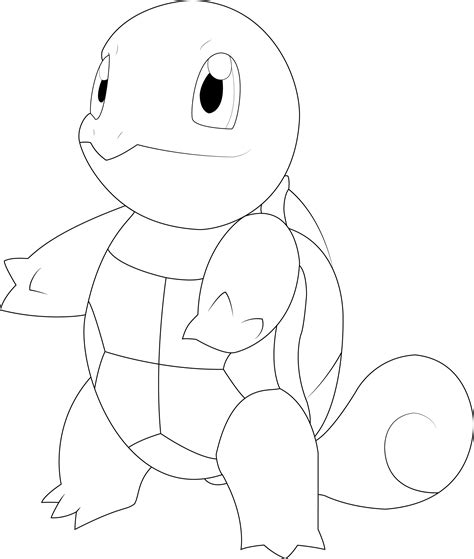 M Squirtle Coloring Coloring Pages