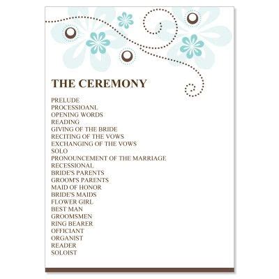 A birthday program informs the guests about the various events and details of the birthday party. Wedding+Program+Templates+Free | Party invite template, Birthday party invitation templates ...