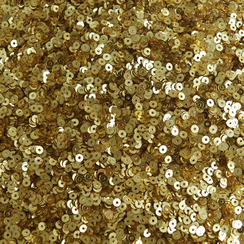 3mm Sequins Rich Egyptian Gold Shiny Metallic Sequinsusa