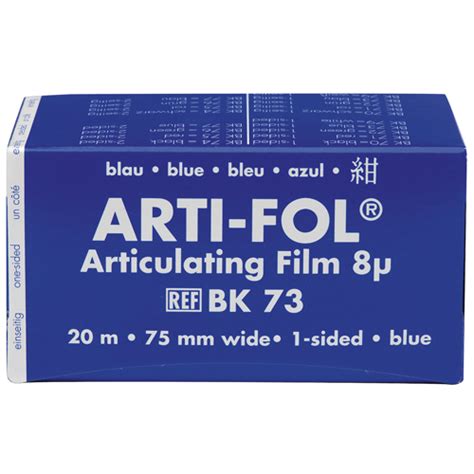 Bausch Arti Fol Articulation Foil Single Sided Blue