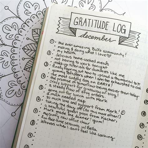 How Gratitude Can Shift Your Life S Perspective Bullet Journal Ideas