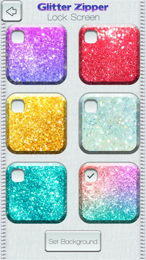Glitter Zipper Lock Screen For Android Apk Download