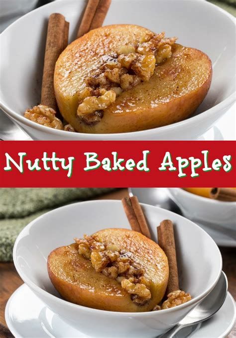 Diabetes diet foods to avoid saturated fats:saturated fat raises your blood cholesterol. Nutty Baked Apples | Recipe | Baked apples, Diet desserts ...
