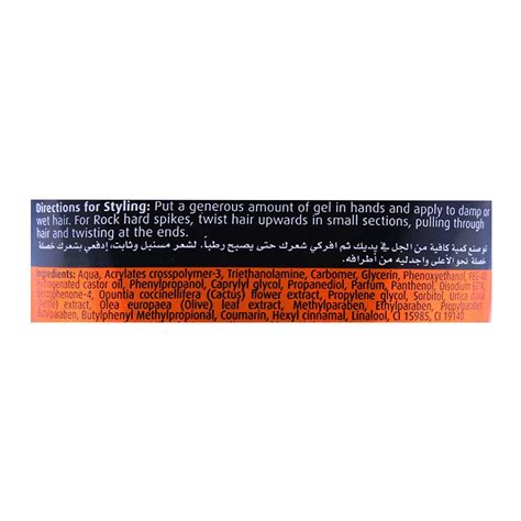 Highly recommend this hair gel. Buy Dabur Vatika Steel Effect Styling Hair Gel, Maxx Hold ...