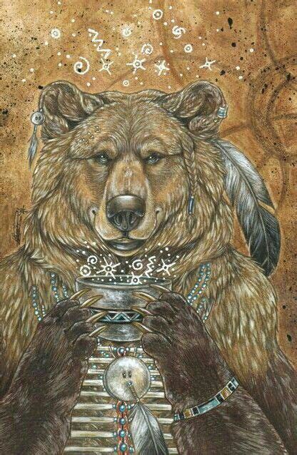 Father Earth Bear Art Animal Spirit Guides Spirit Bear