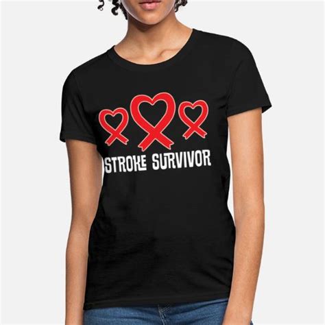 Stroke Survivor Awareness Ribbon Womens T Shirt Spreadshirt